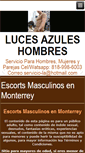 Mobile Screenshot of boys.lucesazules.net