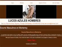 Tablet Screenshot of boys.lucesazules.net